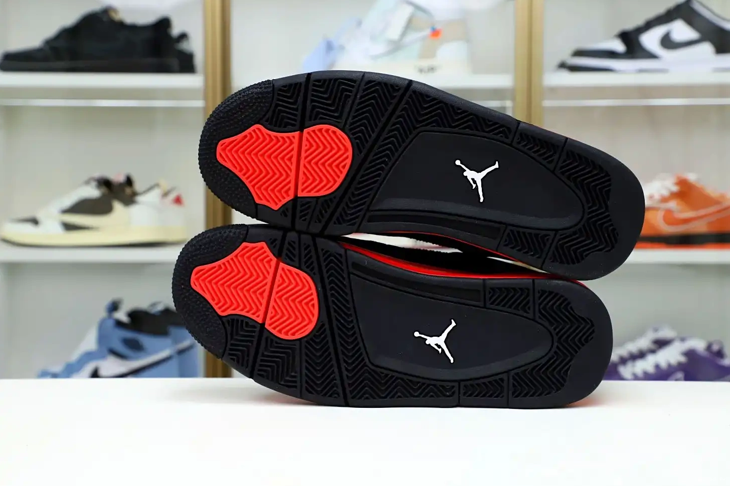 RETRO THUNDER' JORDAN 'RED 4 AIR Kimikick 0801
